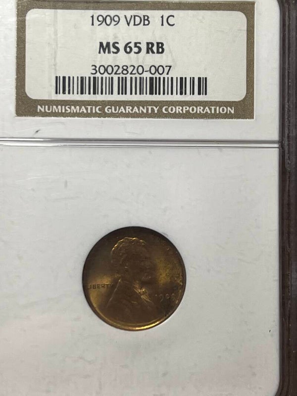 1909 VDB Lincoln Penny