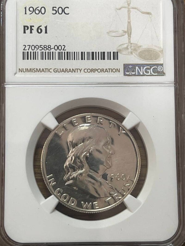 1960 Franklin Half Dollar