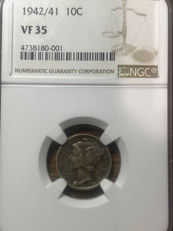 1942/41 Mercury Dime