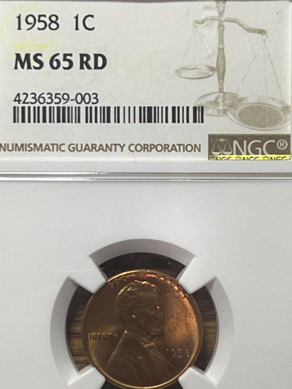 1958 Lincoln Cent