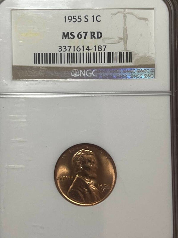1955-S Lincoln Cent