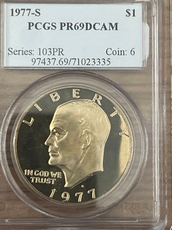 1977-S Eisenhower Dollar