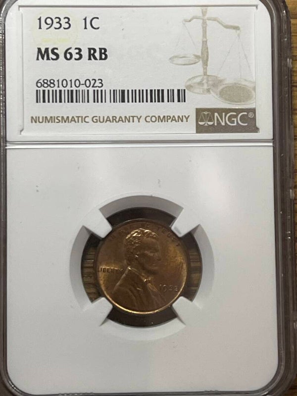 1933 Lincoln Cent