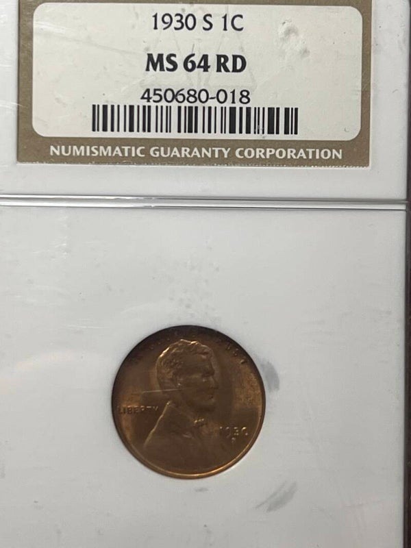 1930-S Lincoln Penny