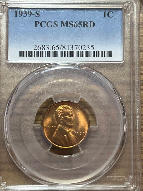 1939-S Lincoln Cent