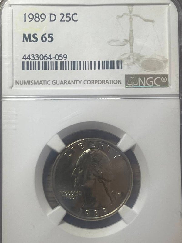 1989-D Washington Quarter