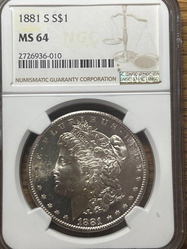 1881-S Morgan Dollar