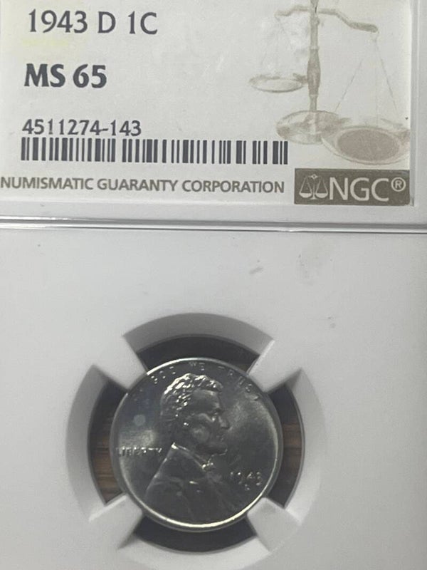 1943-D Lincoln Cent