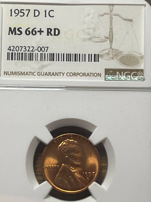 1957-D Lincoln Cent