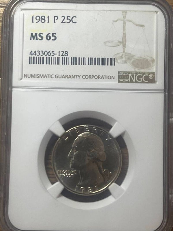 1981 Washington Quarter