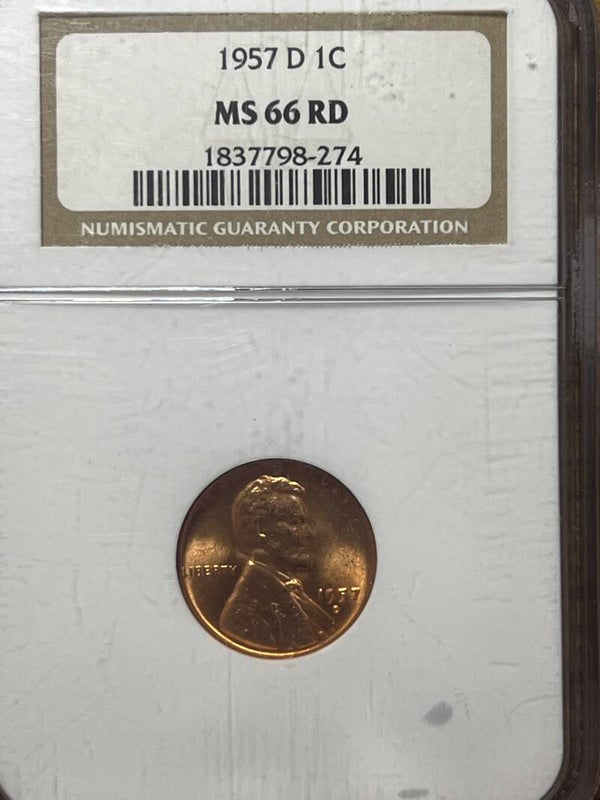 1957-D Lincoln Cent