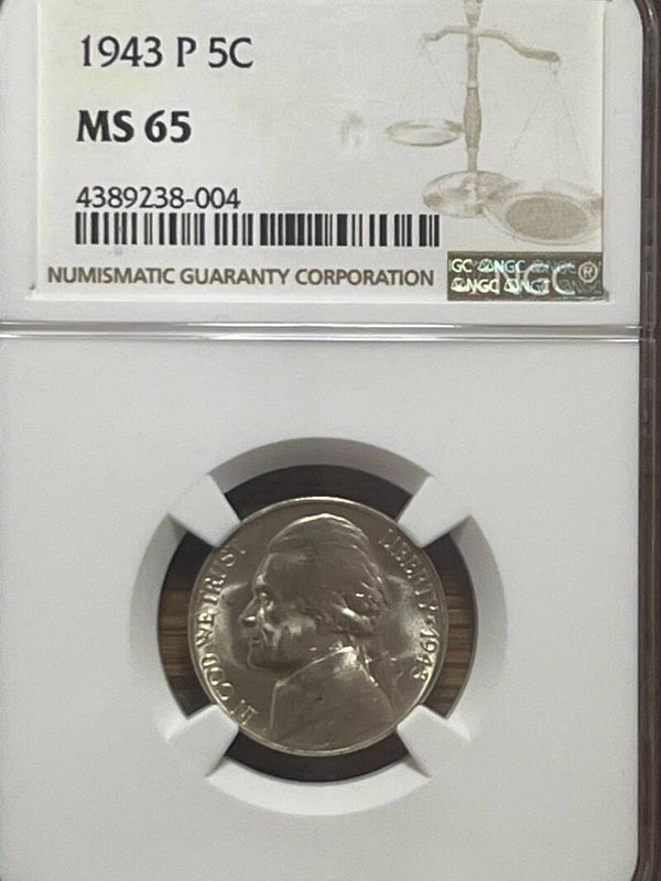 1943 P Jefferson Nickel