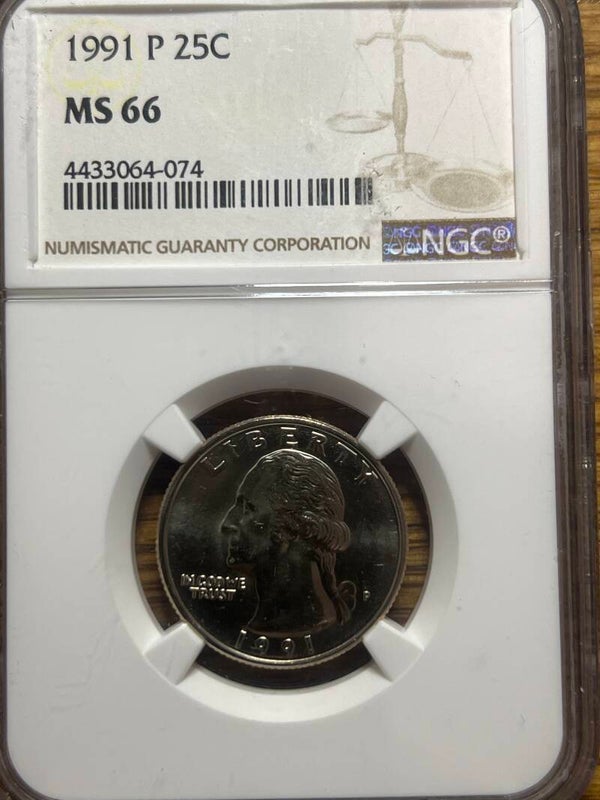 1991 Washington Quarter