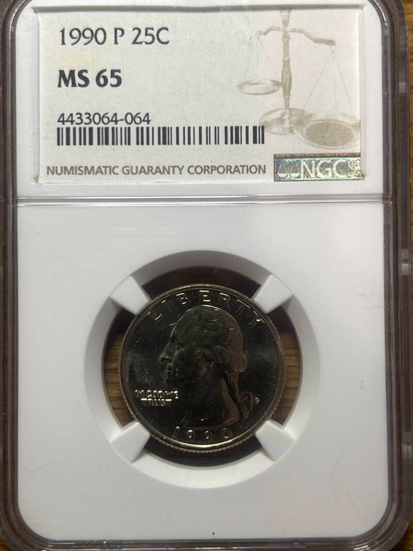 1990 Washington Quarter