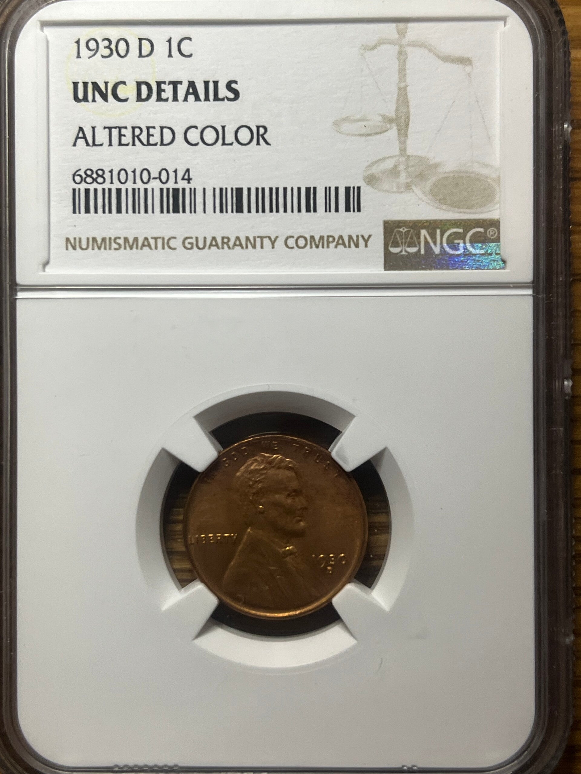 1930-D Lincoln Cent