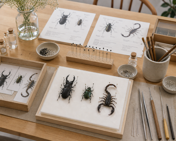 Insecten prepareren