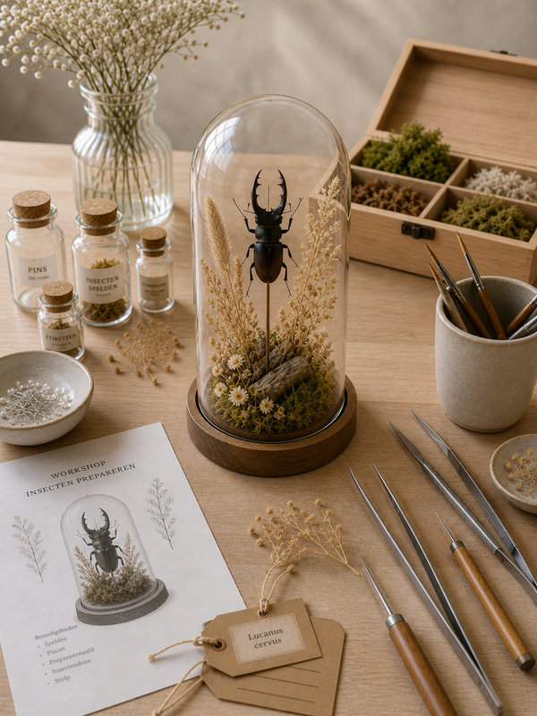 Insectenstolp maken