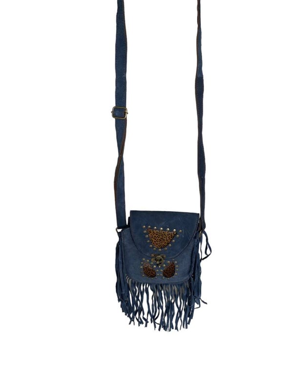 Schoudertas met franje