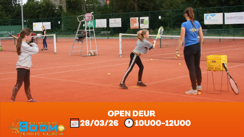 OPEN DEUR BOOM TENNISCLUB