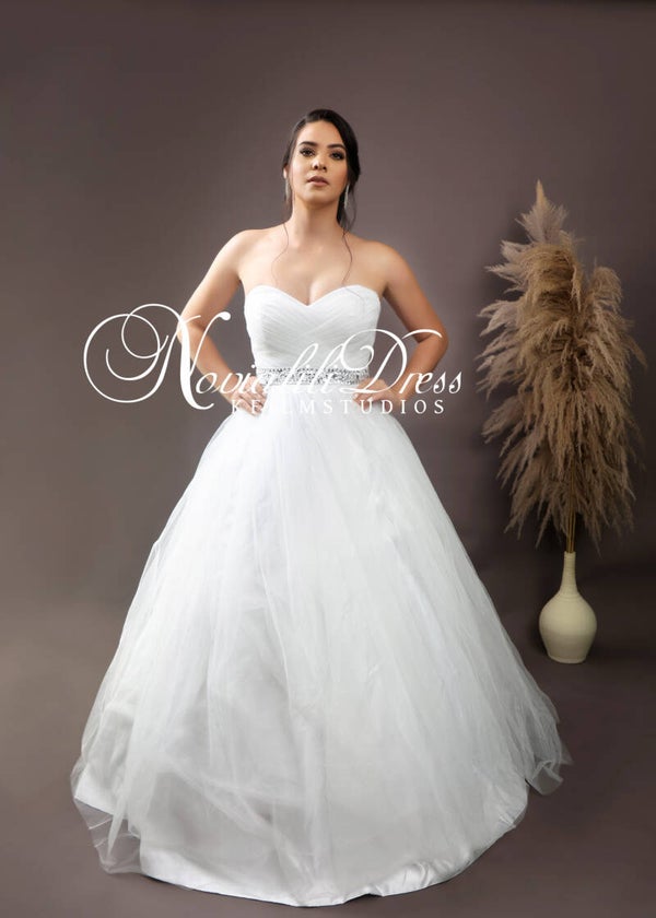 VESTIDO DE NOVIA CORTE PRINCESA