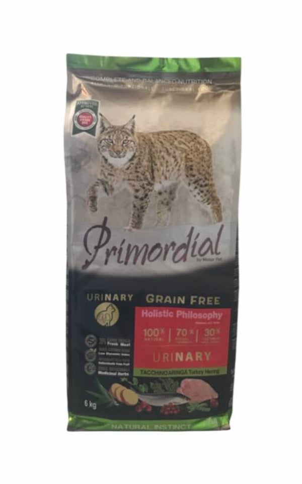 Croquettes PRIMORDIAL Chat URINARY 6 kg