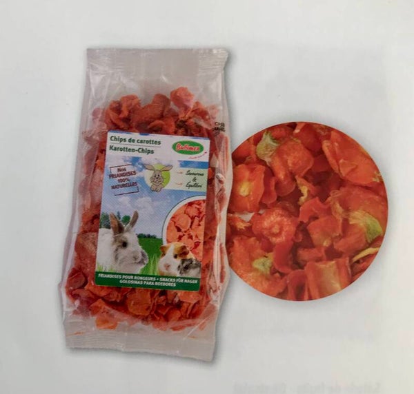 Chips de carottes 100g Bubimex