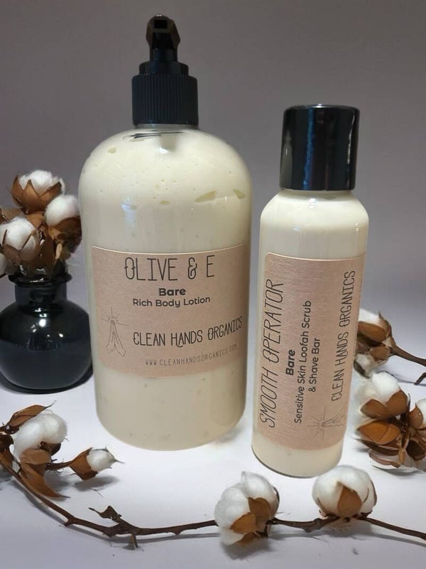 Olive & E/Bare/Body Lotion
