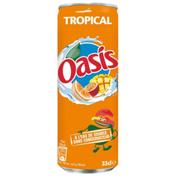 Oasis tropical 33cl