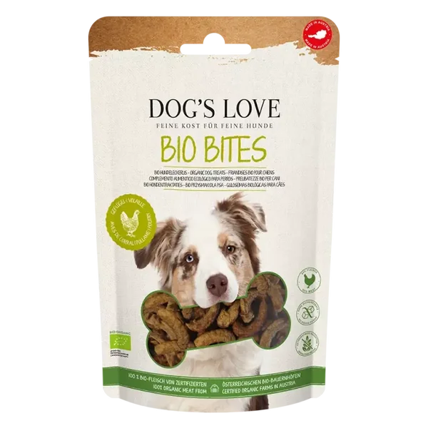 Hunde Leckerlis | Bites Bio Geflügel