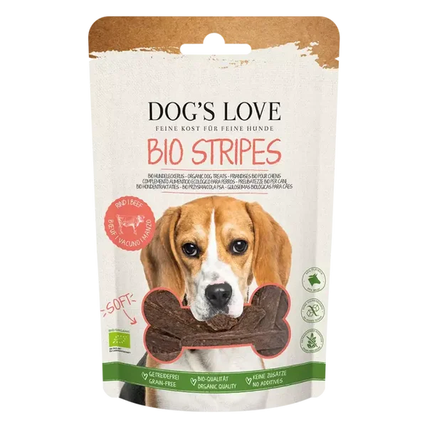 Hunde Leckerlis | Soft Stripes Bio Rind
