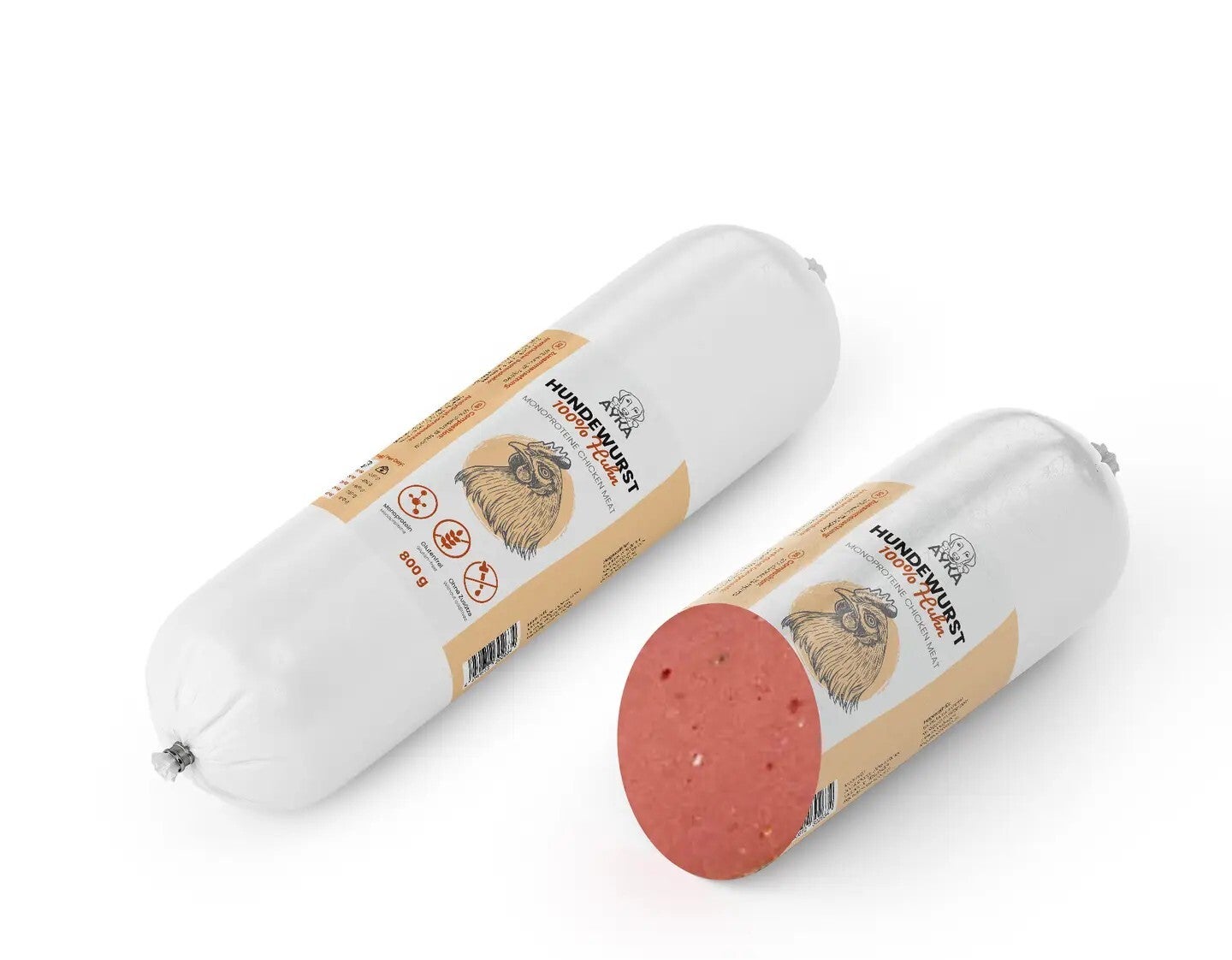 AYKA Hundewurst Huhn 200g