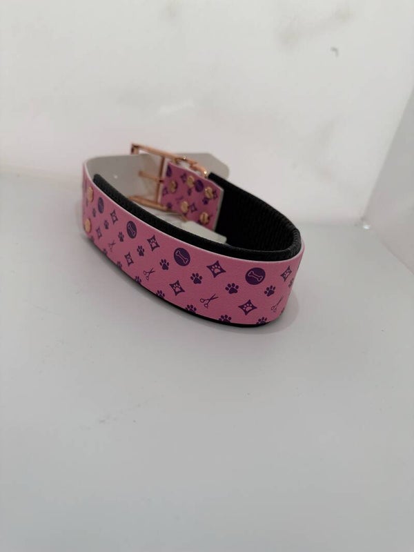 Biothane Halsband mit Schaumstoffunterlegung - Friseur