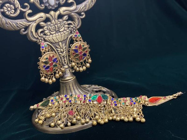 khadija-lida gold afghan/kuchi choker