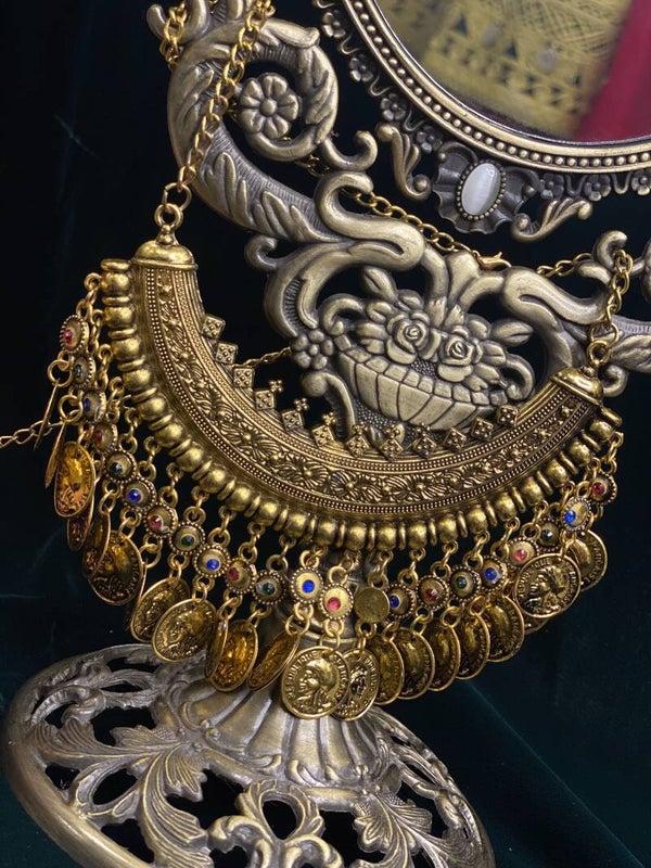 Afghan vintage kuchi necklace
