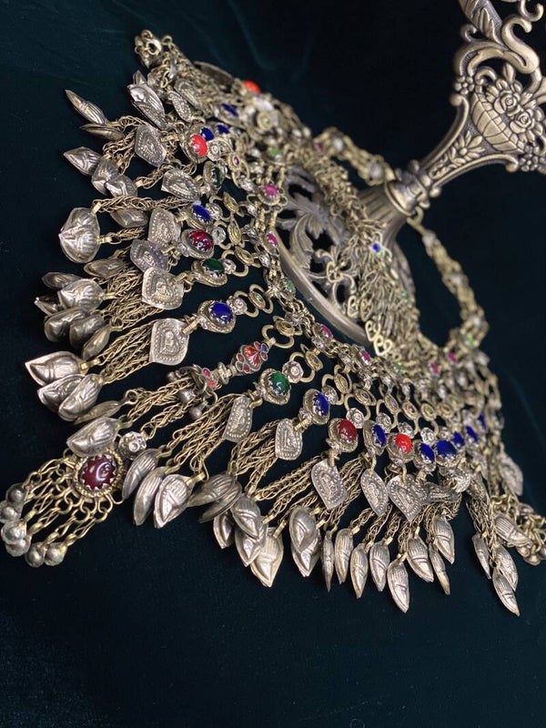 Afghan vintage kuchi necklace