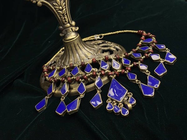 Afghan vintage kuchi necklace