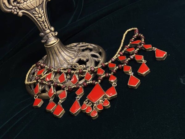 Afghan vintage kuchi necklace