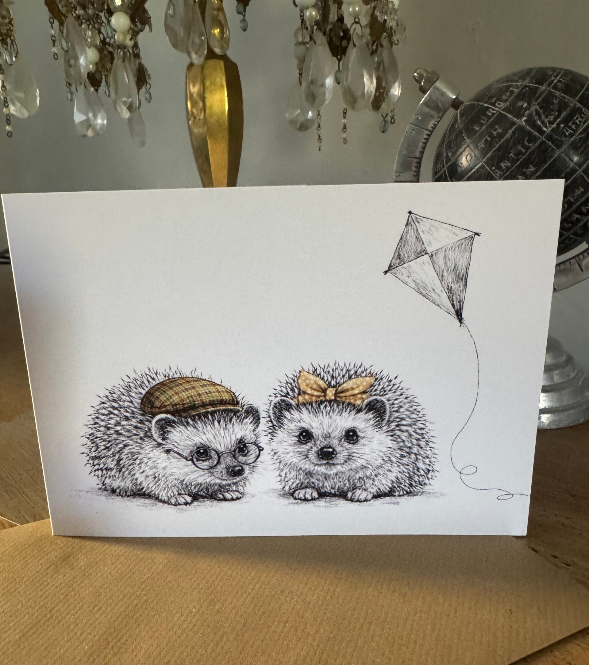 The Farm Lasses farm humour, hedgehog greetings card for all occasions.