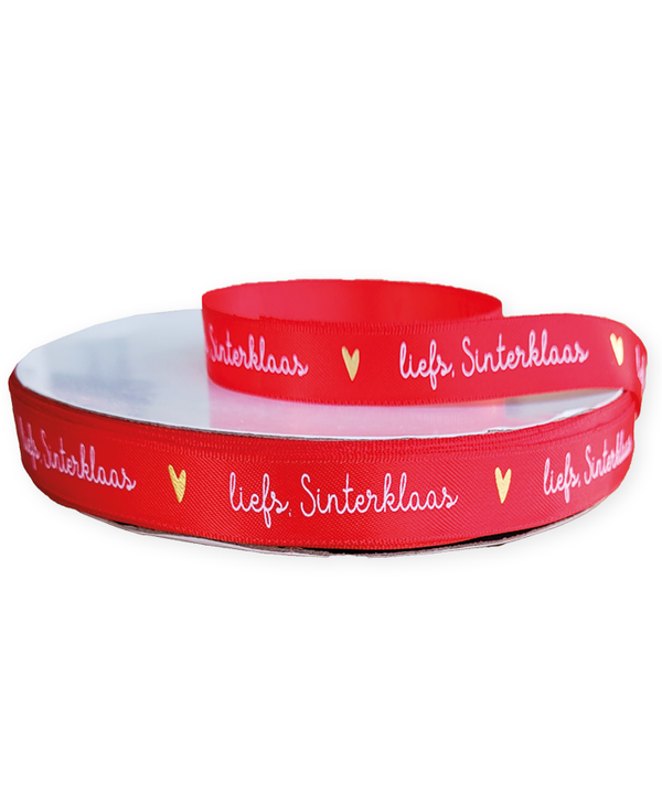 Satijnlint | Liefs Sinterklaas
