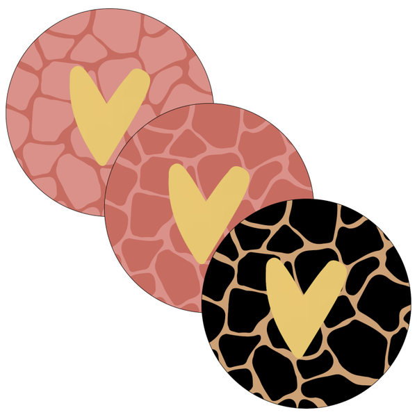 Sticker | Heart 3 assorti |