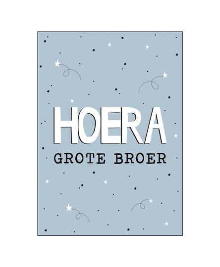 Hoera Grote broer