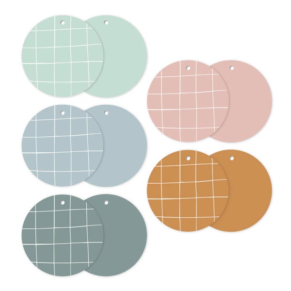 Cadeaulabel | Rond (5 stuks)