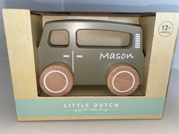 Little Dutch | Busje | Met naam