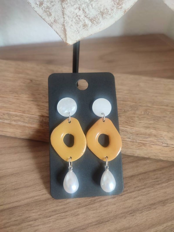Pendientes perla