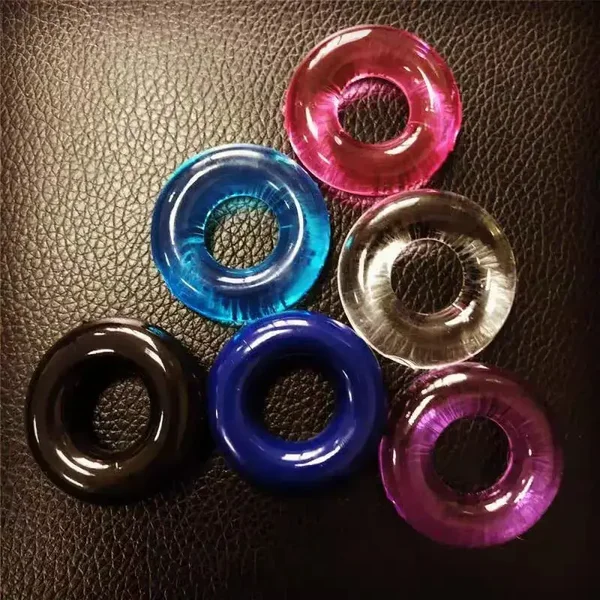 5 Und - Mini Donut Silicone Cockring