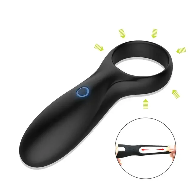 Rubber Head Cockring Wave