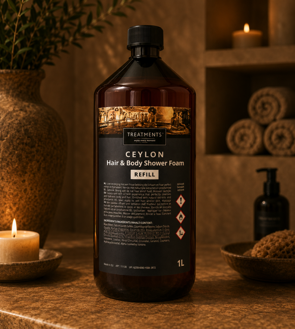 Treatments® - Navulvloeistof Hair & Body Shower Foam - 500ML refill