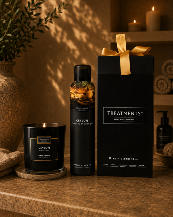Treatments® - Giftbox Shower Foam & Candle - Ceylon