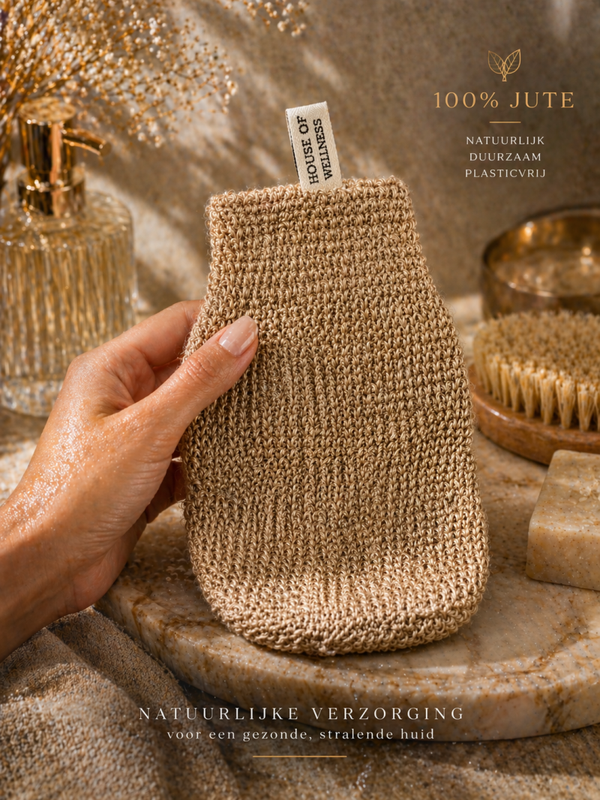 THE RAW GLOW – Jute Exfoliating Mitt