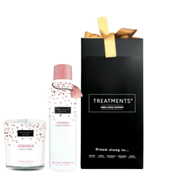 Treatments® - Giftbox Shower Foam & Candle - Verona